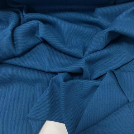 Plonesnis rib trikotažas Petrol