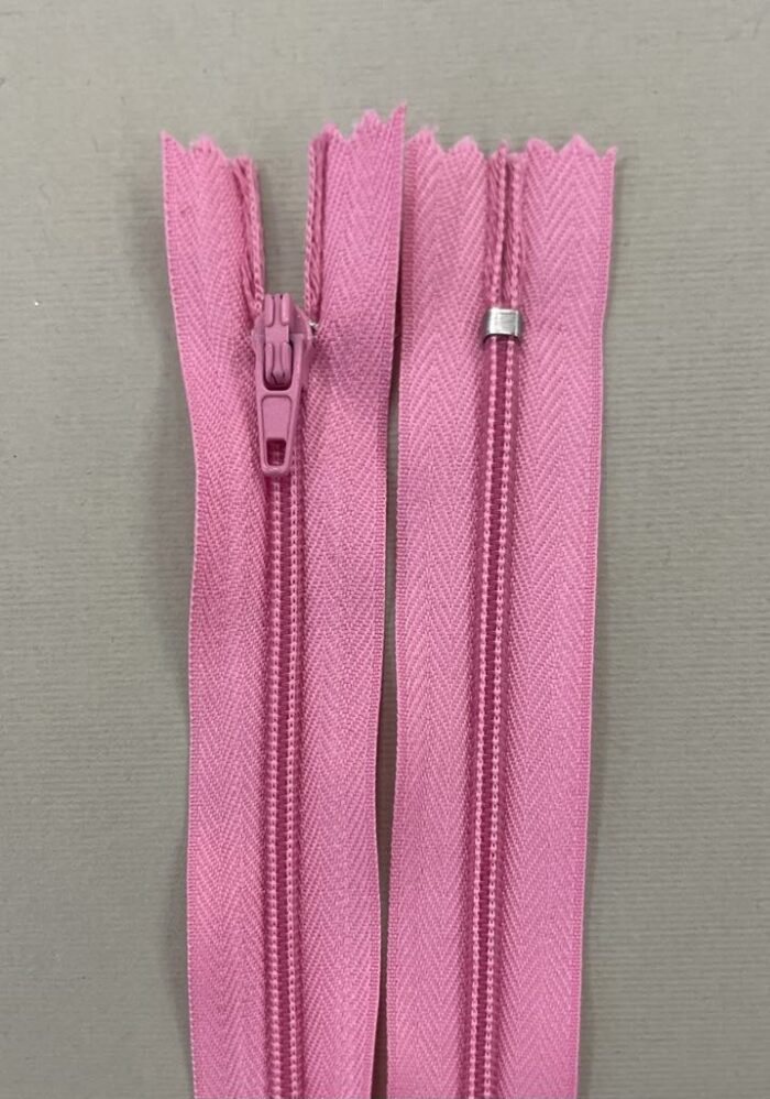 Spiralinis užtrauktukas "Rožinis", 18 cm