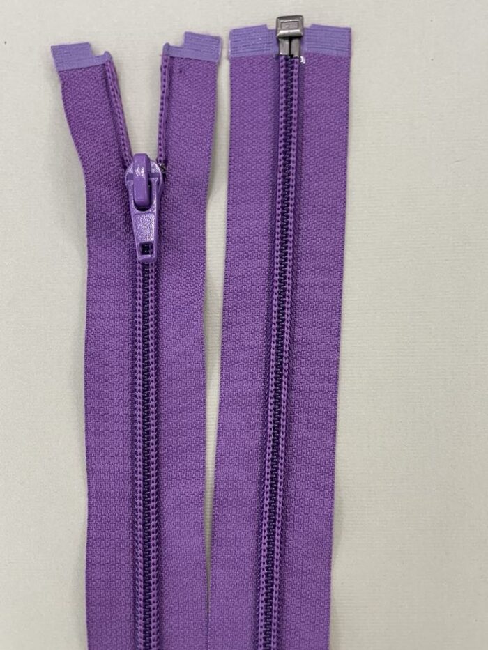 Spiralinis užtrauktukas "Violetinis", 80 cm