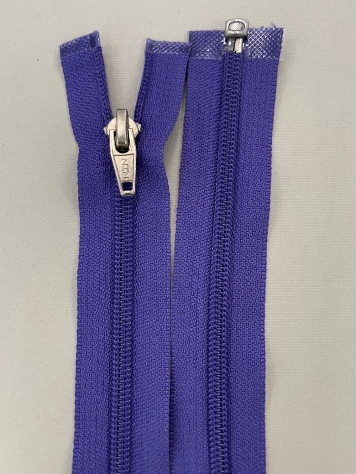 Spiralinis užtrauktukas "Violetinis", 80 cm