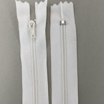 Spiralinis fiksuojamas užtrauktukas "Gelsvas", 22 cm