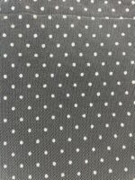 Minkštas tiulis su smulkiais taškeliais, baltas