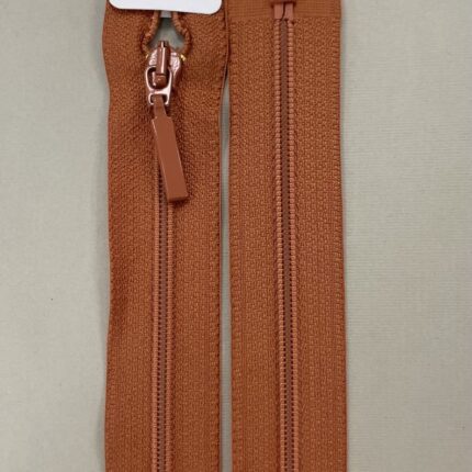 Spiralinis išsegamas užtrauktukas "Plytinė", 65 cm