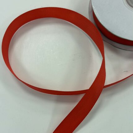Grosgrain juostelė 15 mm, raudona