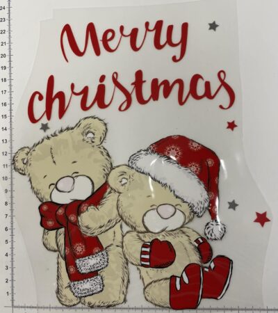 Termoaplikacija Kalėdiniai meškučiai