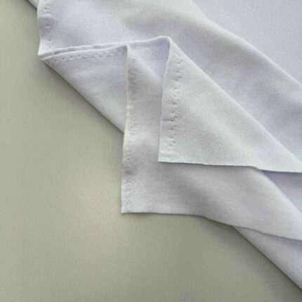 Pašiltintas, storas trikotažas White