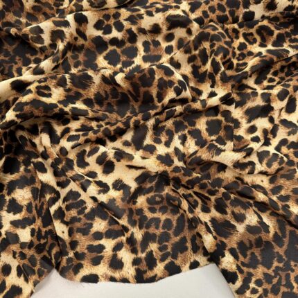 Šifonas Stambus leopardo raštas — šifonas | Trys Pelėdos