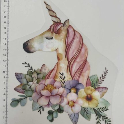 Termoaplikacija Vienaragis, didelė