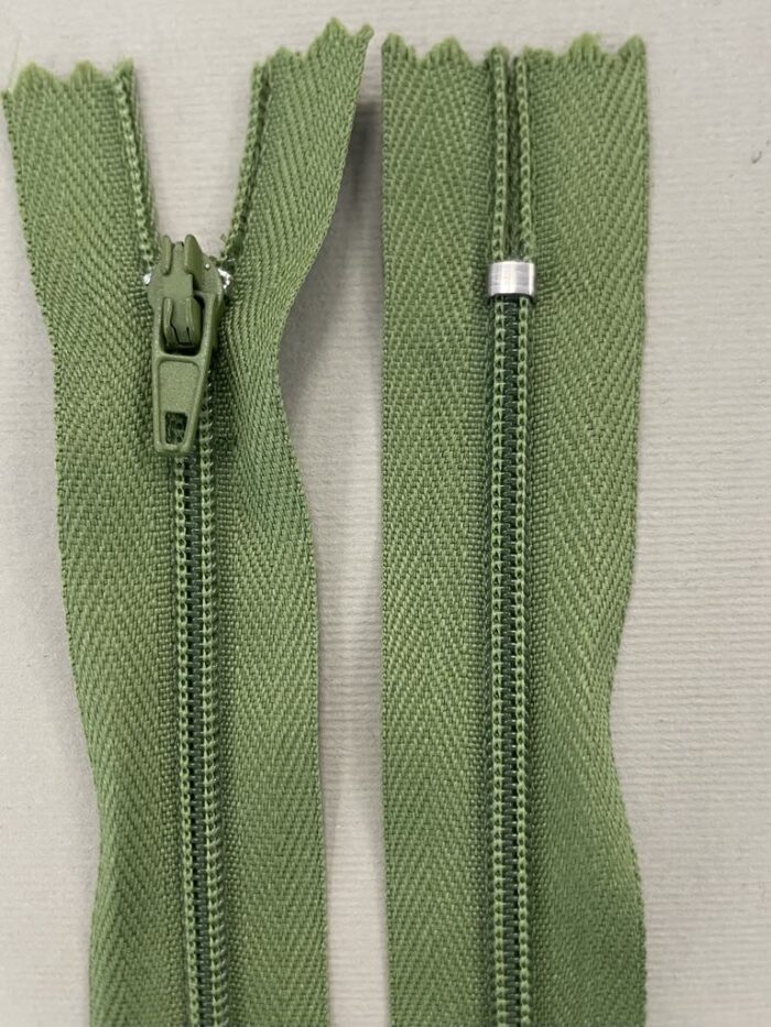 Spiralinis užtrauktukas Žalias, 10 cm