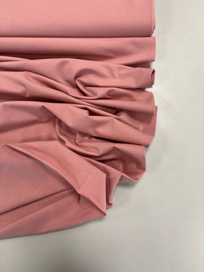 Plonas trikotažas, jersis Dusty Rose