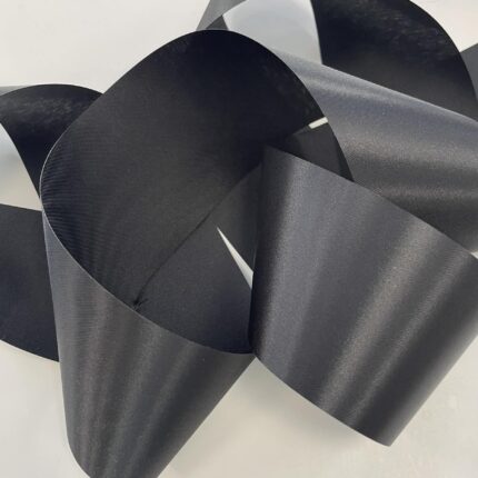 tlasinė juostelė 60mm, juoda