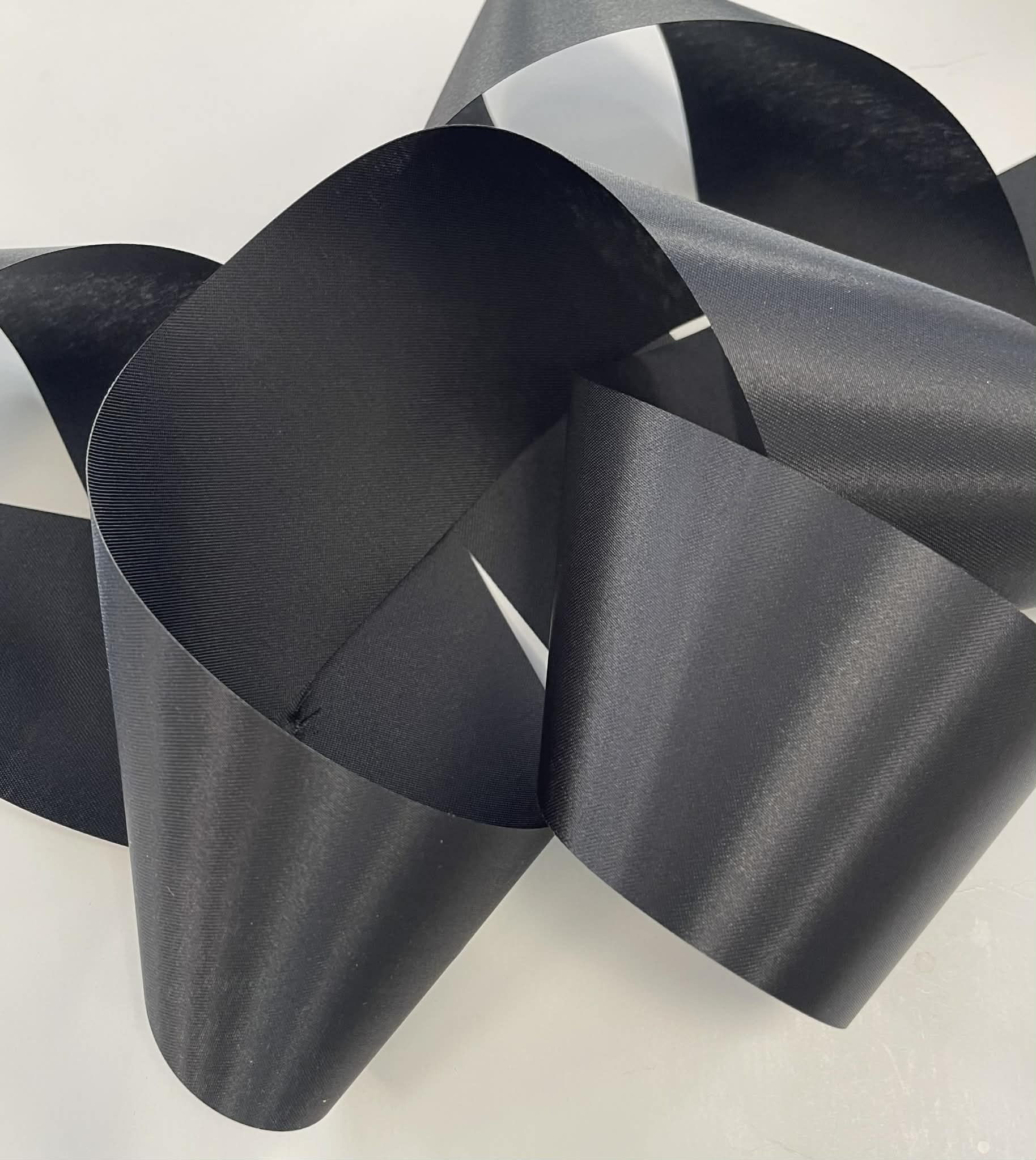 tlasinė juostelė 60mm, juoda tlasinė juostelė 60mm, juoda