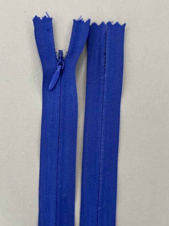 Paslėptas užtrauktukas "Mėlynas", 30 cm