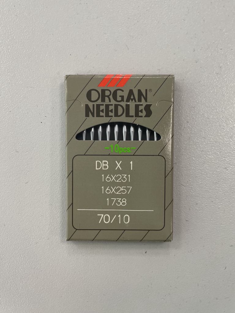 Adatos pramoninei siuvimo mašinai DBx1 (70/10), Organ Adatos pramoninei siuvimo mašinai DBx1 (70/10), Organ — siuvimo adatos | Trys Pelėdos