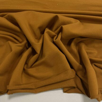 Kilpinis trikotažas Mustard, 250 g/m2