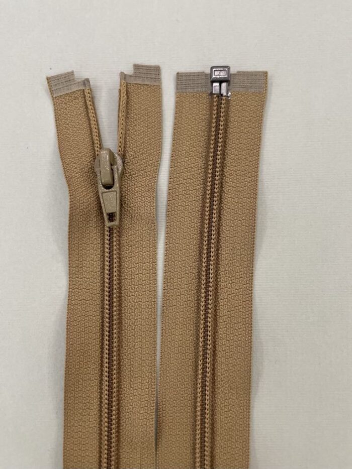 Spiralinis užtrauktukas "Garstyčios", 80 cm