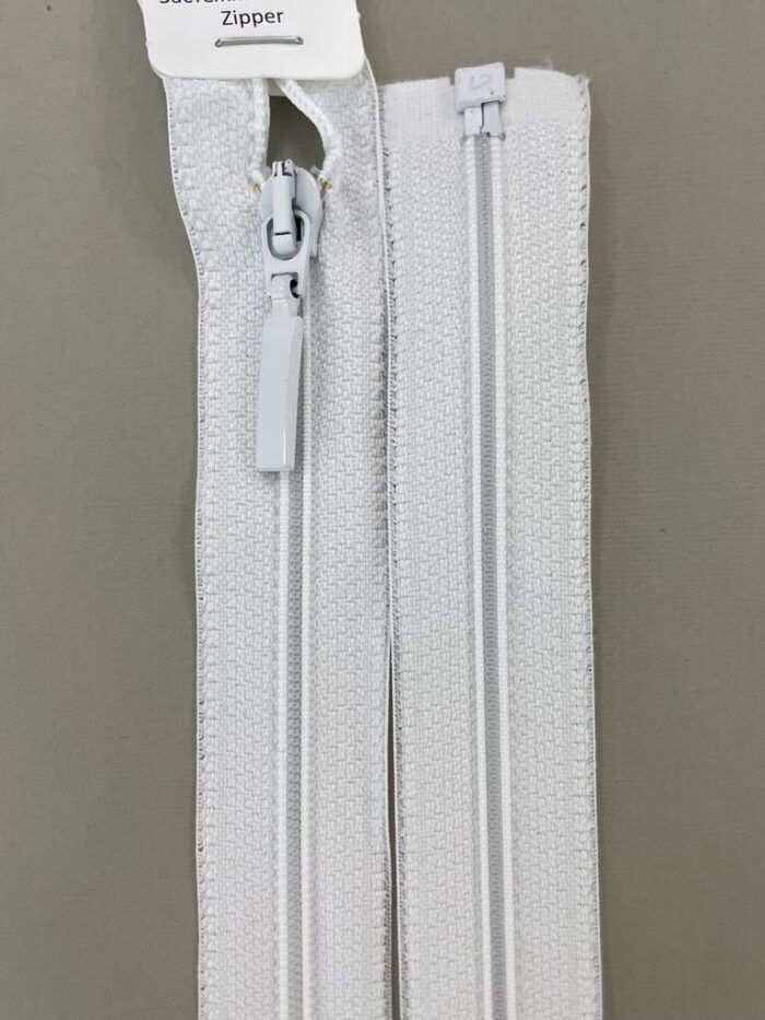 Spiralinis užtrauktukas "Baltas", 80 cm