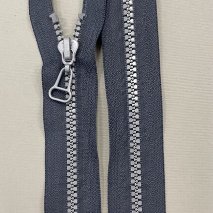 Spiralinis užtrauktukas "Pilkas", 70 cm