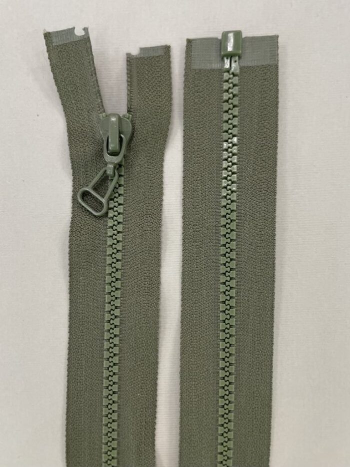 Užtrauktukas "Chaki", 80 cm