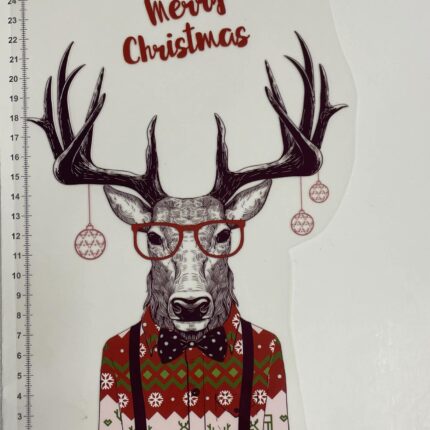 Termoaplikacija Elnias papuoštais ragais