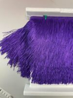 Dekoratyvinė kutų juostelė, 200 mm, violetinė nesujungta — siuvimo juostelė | Trys Pelėdos