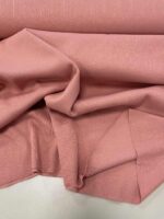 Plonesnis rib trikotažas Dusty rose