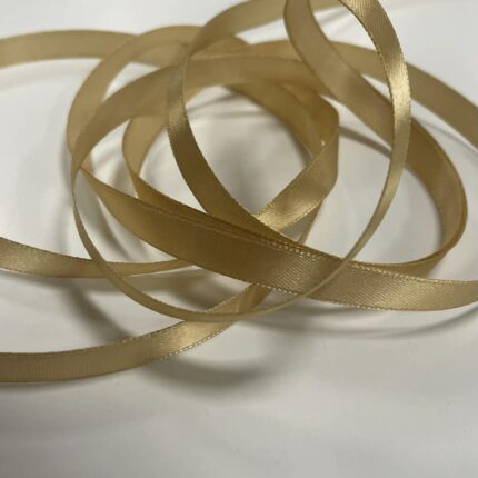 Atlasinė juostelė 10mm, auksinė