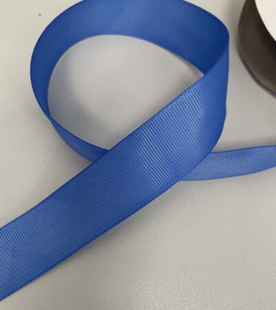 Grosgrain juostelė 25mm, mėlyna