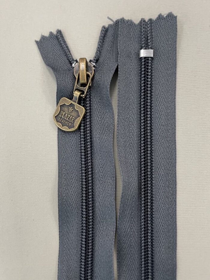Spiralinis užtrauktukas "Pilkas", 20 cm