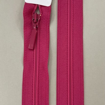 Spiralinis užtrauktukas "Fuksija", 70 cm