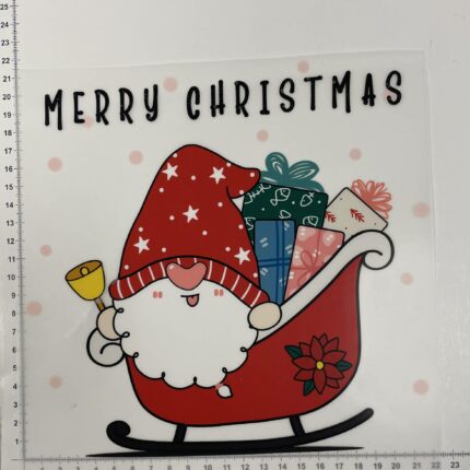 Termoaplikacija Kalėdų Senelis rogėse