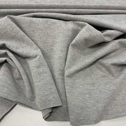 Kilpinis trikotažas Melange grey, 250 g/m2