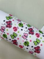 Grosgrain juostelė 22 mm, Drugeliai ir boružėlės — siuvimo juostelė | Trys Pelėdos
