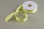 Grosgrain juostelė 25 mm, geltona — siuvimo juostelė | Trys Pelėdos