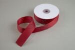 Grosgrain juostelė 25 mm, šviesi bordo — siuvimo juostelė | Trys Pelėdos