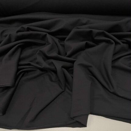 Kilpinis trikotažas Black, 250 g/m2 — trikotažas | Trys Pelėdos
