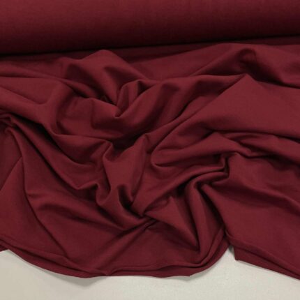 Kilpinis trikotažas Burgundy, 250 g/m2 — trikotažas | Trys Pelėdos