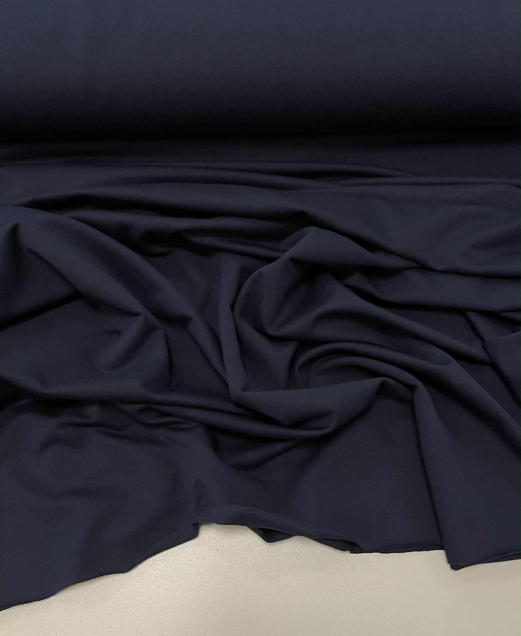 Kilpinis trikotažas Navy, 250 g/m2 — trikotažas | Trys Pelėdos
