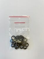 Kniedės 10mm, bronzos spalvos — Žiedeliai/kniedės ir įrankiai jiems įstatyti | Trys Pelėdos