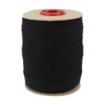 Medvilninė kantavimo juosta Juoda, 18mm — siuvimo juostelė | Trys Pelėdos