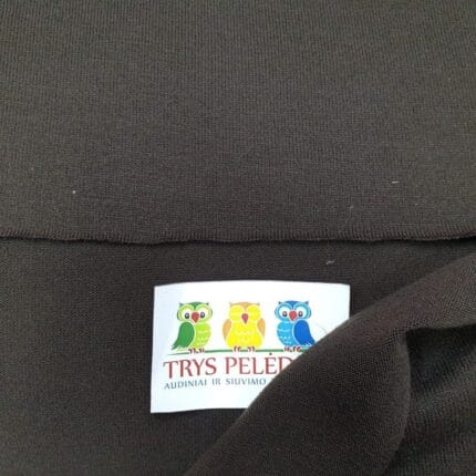 Megztas trikotažas Rudas — trikotažas | Trys Pelėdos