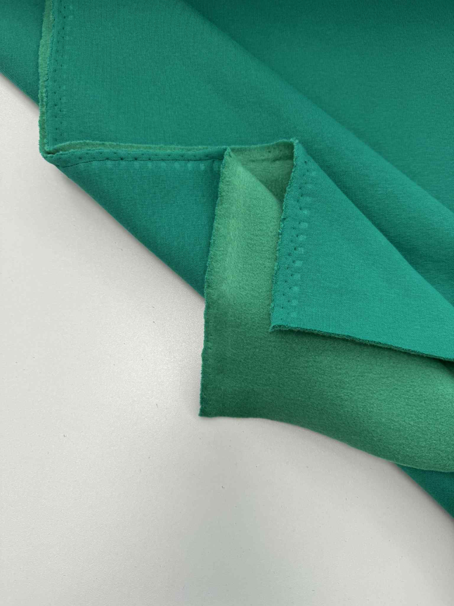 Pašiltintas, storas trikotažas Green — trikotažas | Trys Pelėdos