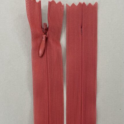 Paslėptas užtrauktukas "Plytinis", 18 cm — siuvimo užtrauktukai | Trys Pelėdos