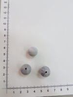 Silikoniniai karoliukai 15 mm, Marmūriniai — karoliukai | Trys Pelėdos