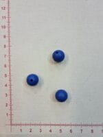 Silikoninis karoliukas 12 mm, Tamsiai mėlynas — karoliukai | Trys Pelėdos