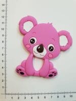 Kramtukas Koala: Silikoninis kramtukas Ryškiai rožinė Koala