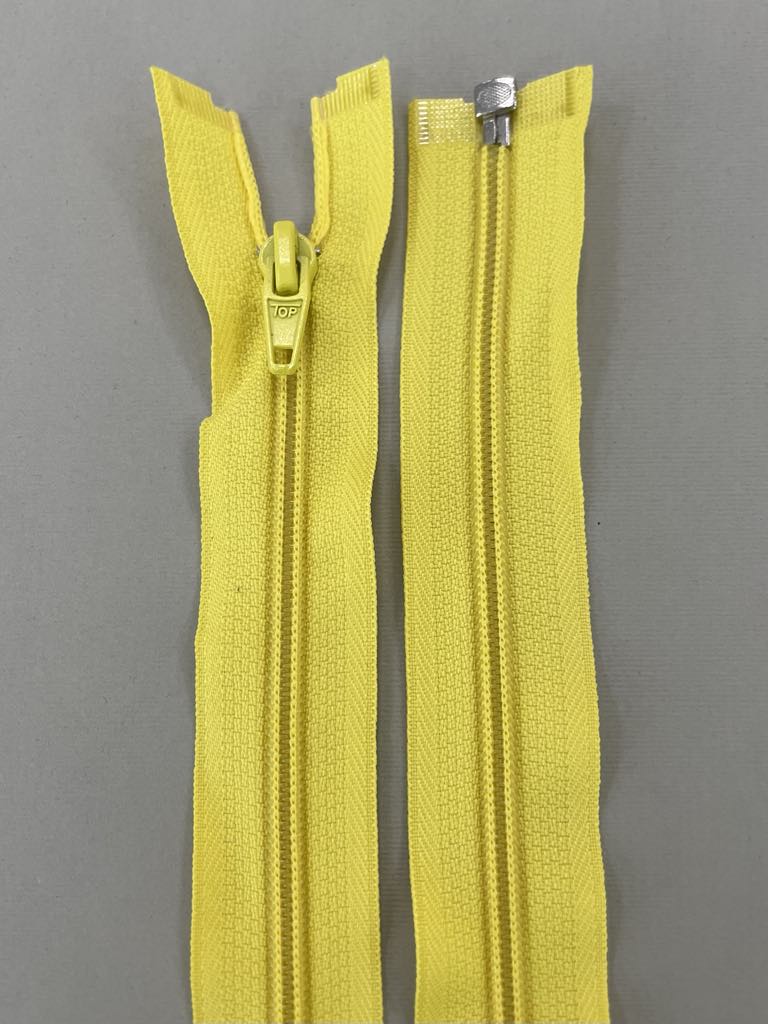 Spiralinis išsegamas užtrauktukas "Geltonas", 85 cm Spiralinis išsegamas užtrauktukas "Geltonas", 85 cm — siuvimo užtrauktukai | Trys Pelėdos
