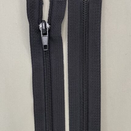 Spiralinis išsegamas užtrauktukas "Juodas", 80 cm — siuvimo užtrauktukai | Trys Pelėdos