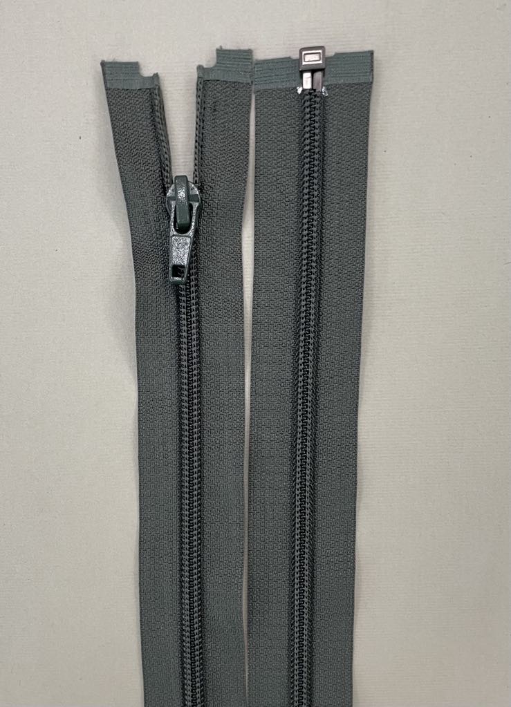 Spiralinis užtrauktukas "Chaki", 80 cm Spiralinis užtrauktukas "Chaki", 80 cm — siuvimo užtrauktukai | Trys Pelėdos
