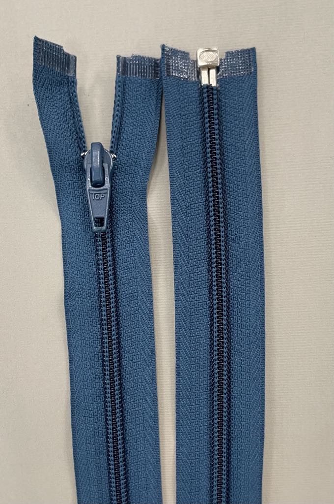 Spiralinis užtrauktukas "Mėlynas", 70 cm Spiralinis užtrauktukas "Mėlynas", 70 cm — siuvimo užtrauktukai | Trys Pelėdos